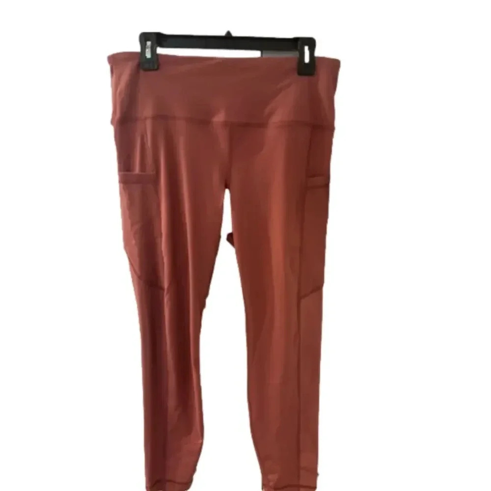 90 Degree By Reflex Leggings Women’s Size XL HR Ankle Length Color Deco Rose